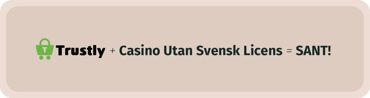 Trustly är vanligt på Casino utan Svensk Licens