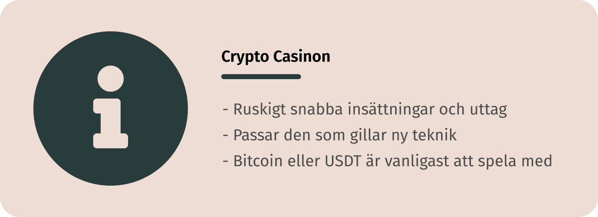 fakta om crypto casinon