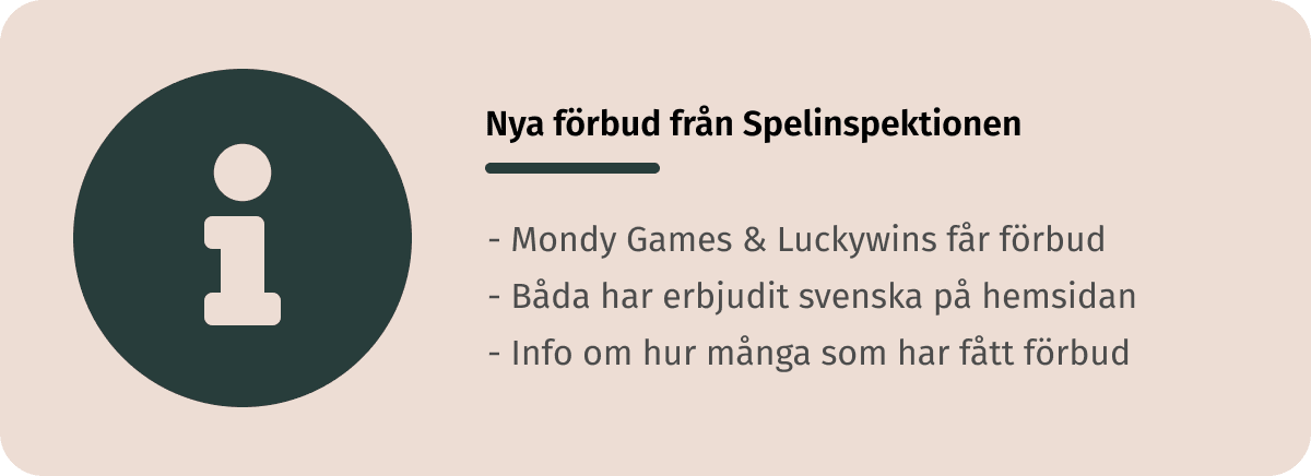 Inspektorat Gaming Swedia melarang perusahaan game