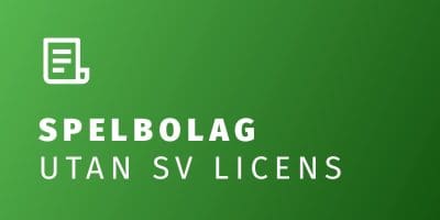 spelbolag utan svensk licens