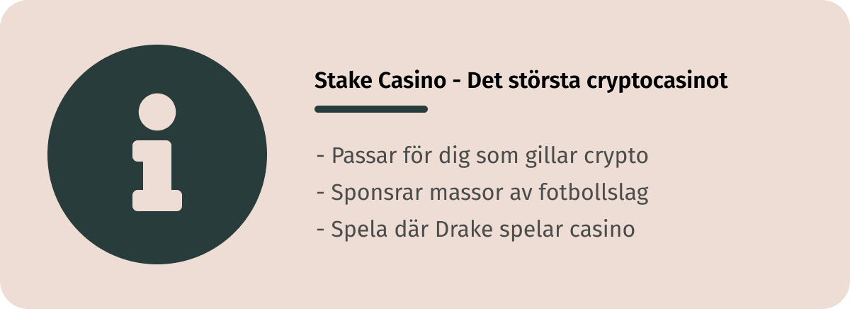 stake casino information